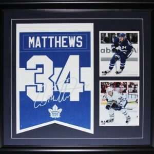#34 Auston Matthews Autographed Photo