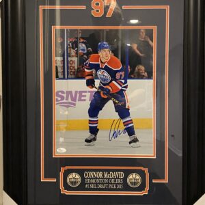 Connor McDavid Edmonton Oilers Autographed