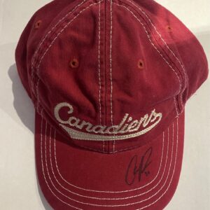 Cayden Primeau Signed Montreal Canadiens Baseball Cap